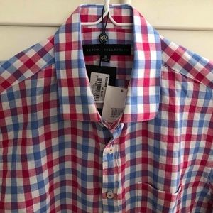 🎁 NWT linen/cotton blend shirt.🩷PRICE FIRM💙